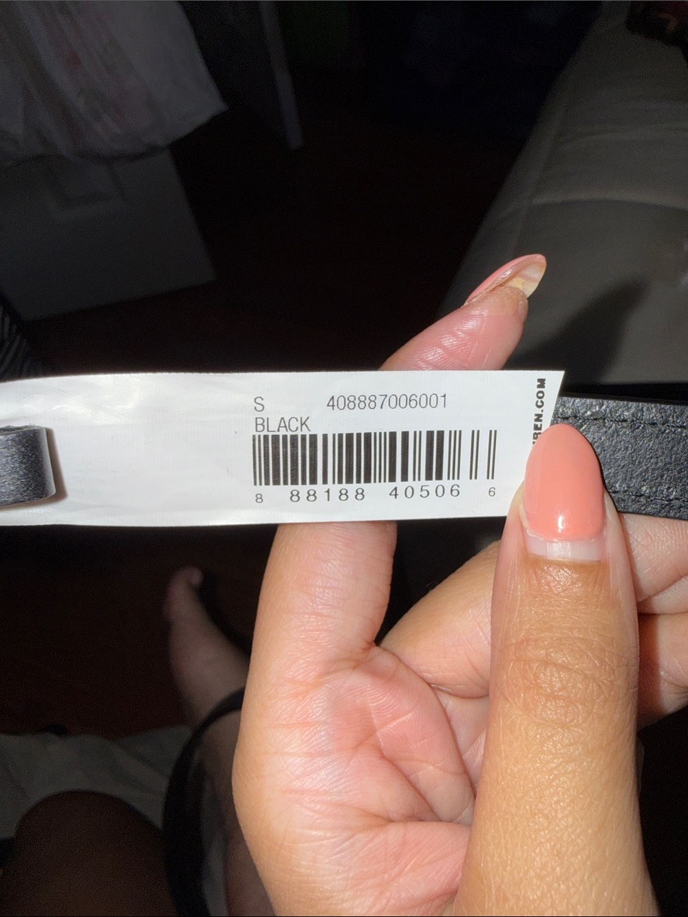 Black Ralph Lauren Belt - Picture 5 of 5